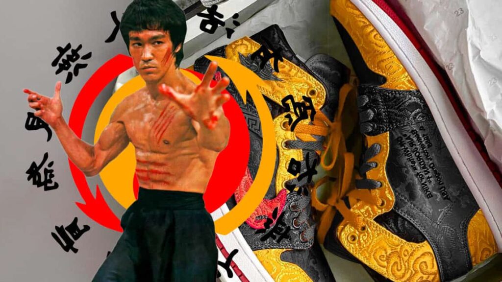 Bruce Lees Off White Satin Air Jordan 1 Lux Sneaker is Here 1140x641