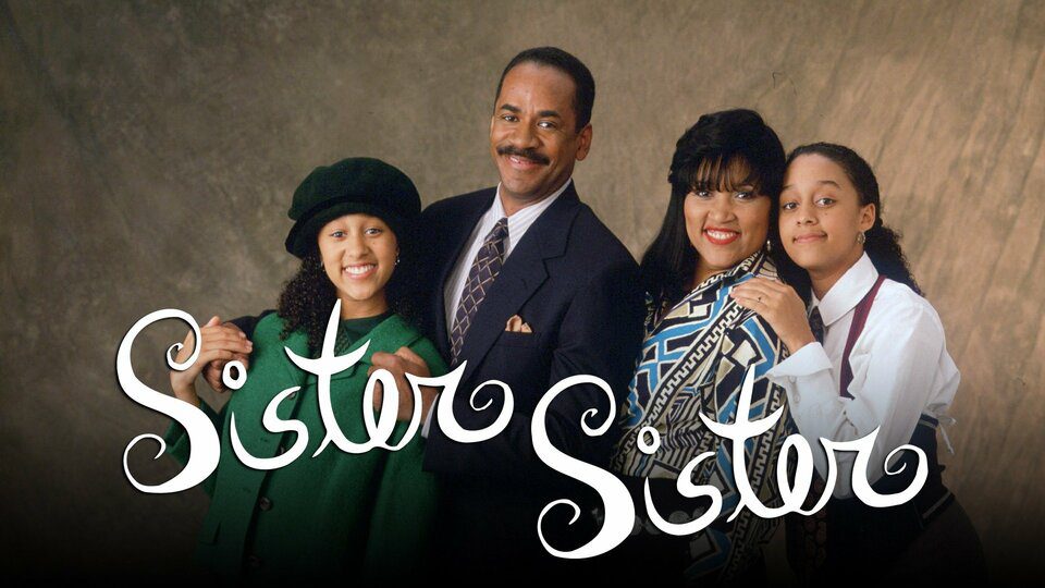 Tamera Mowry, Tim Reid, Jackee Harry and Tia Mowry star in Sister, Sister.