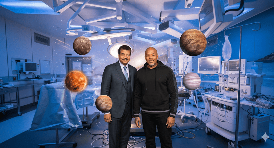 Dr Dre + Neil Degrassi