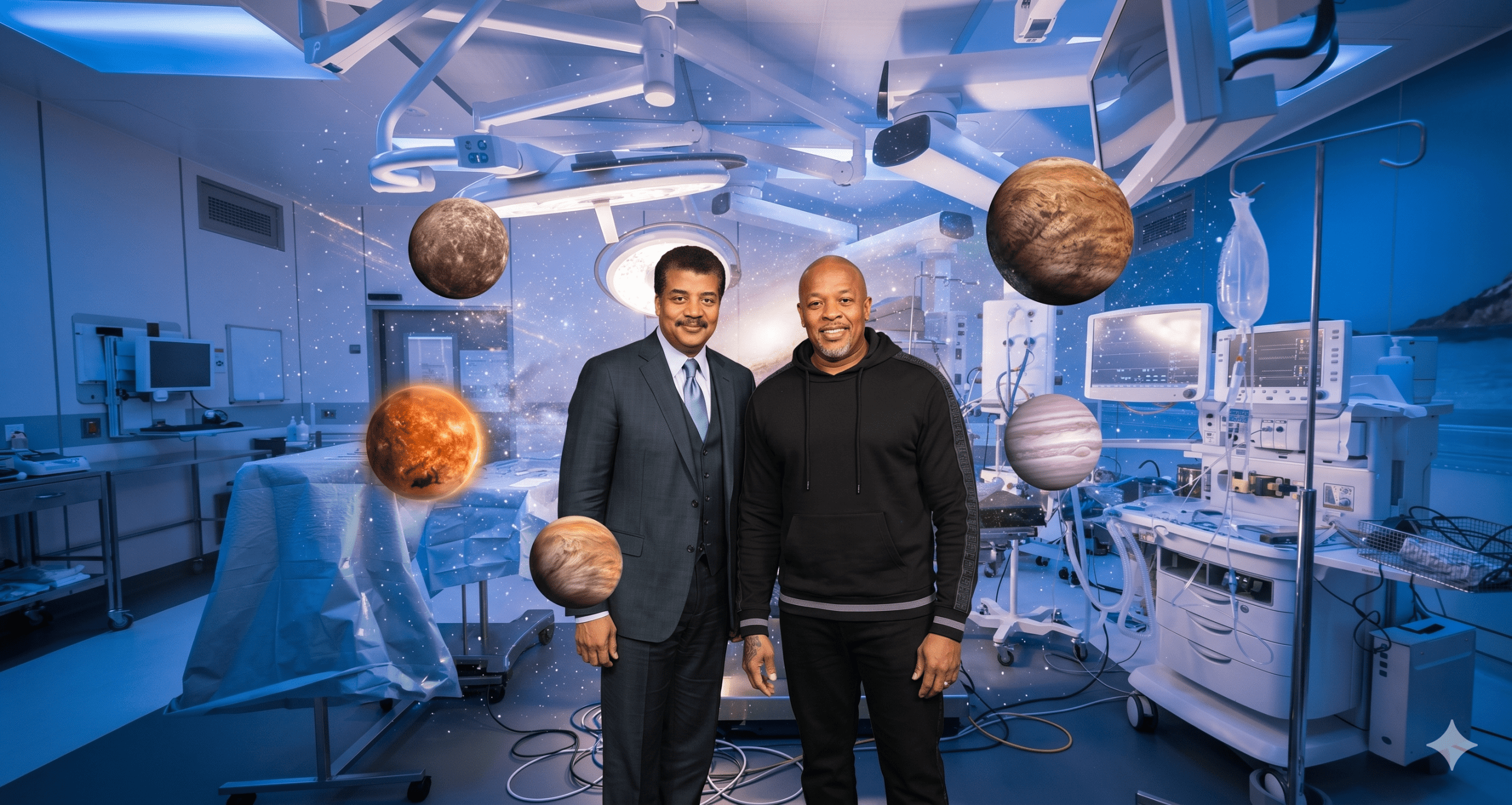 Dr Dre + Neil Degrassi