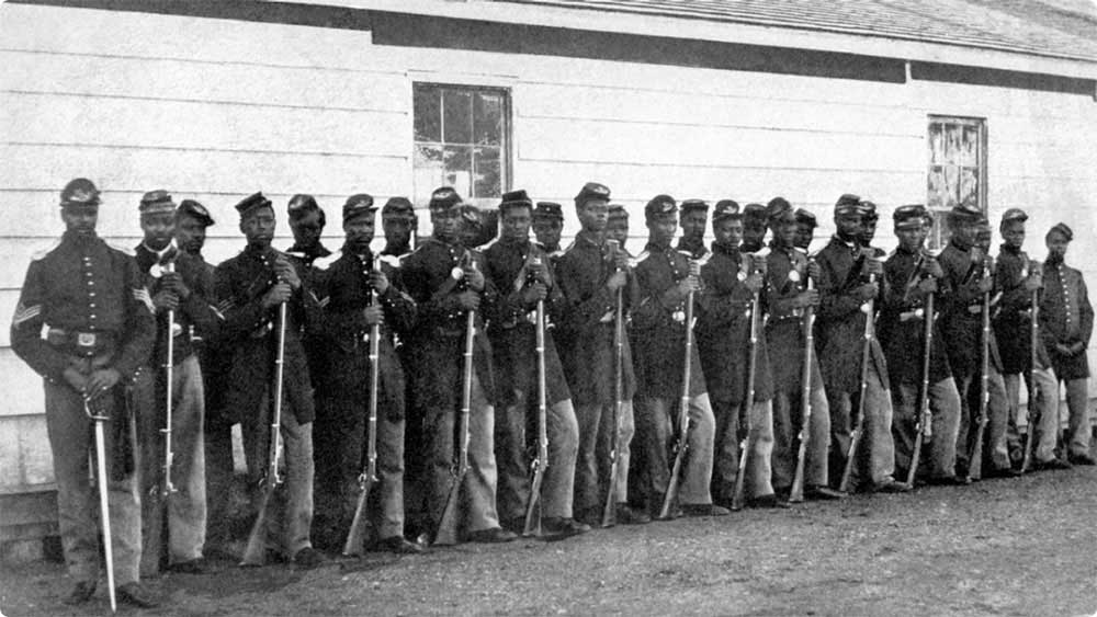 012512 national this day black history massachusetts 54th regiment union army